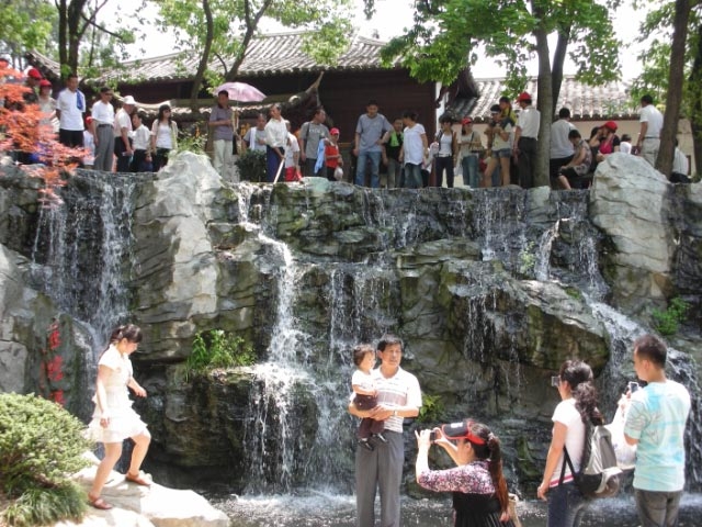 Temple Waterfall Hangzhou, China