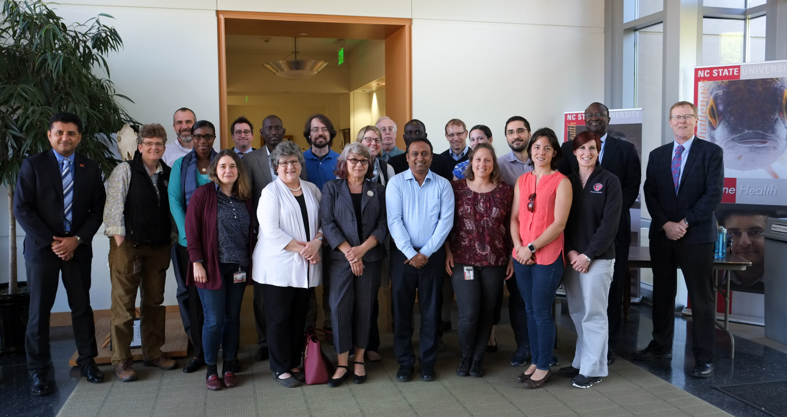 CVM faculty meet researchers from Senegal