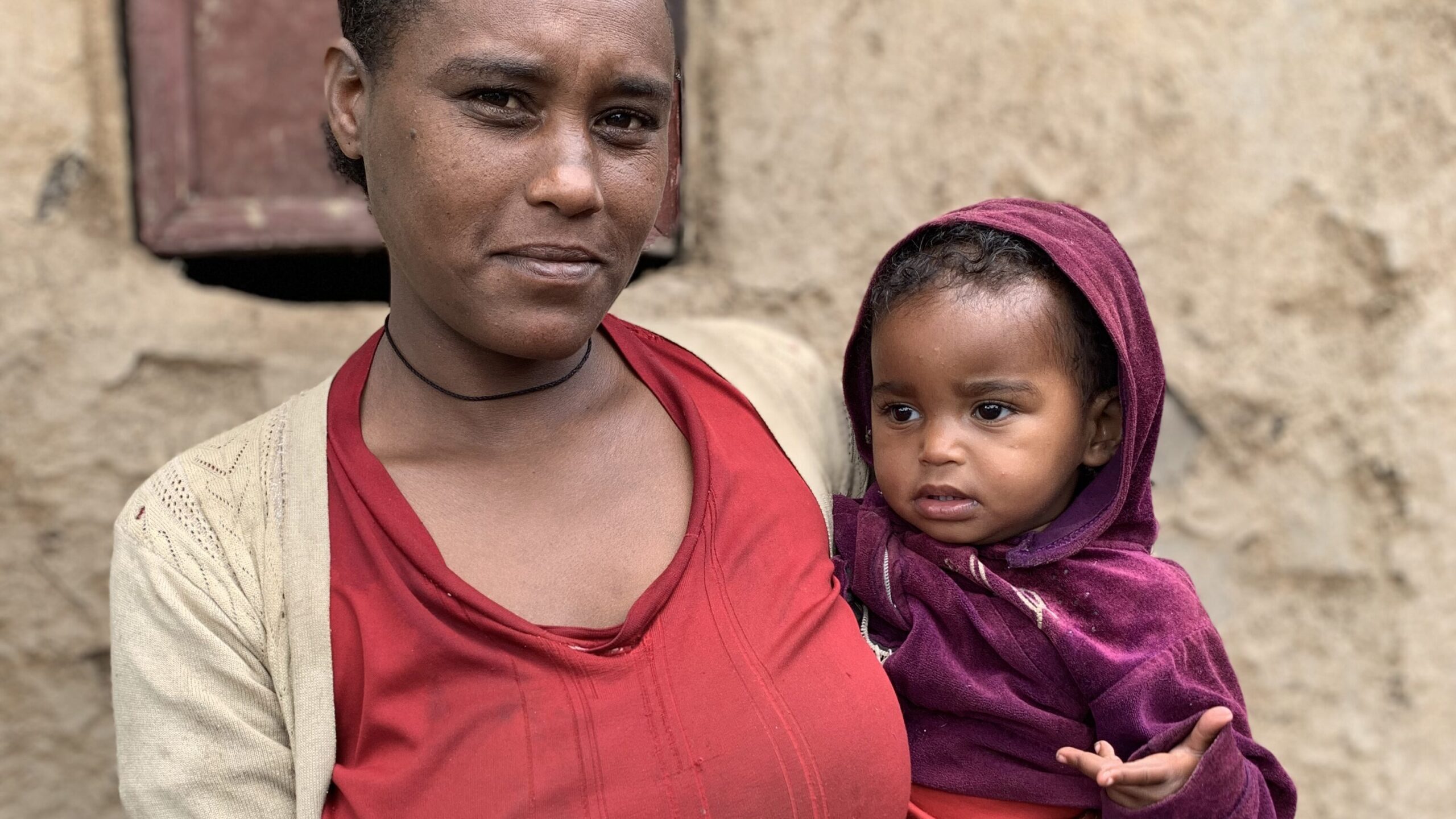 Ethiopian mother with child