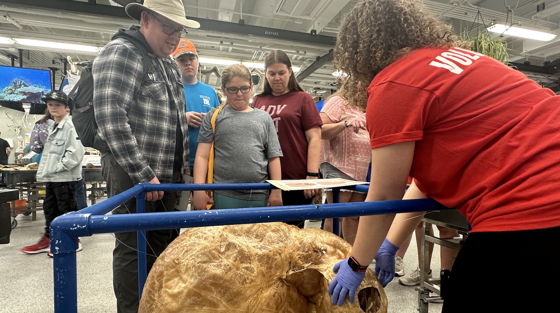 The Grover family from Burgaw, North Carolina, attended the Open House 2023.