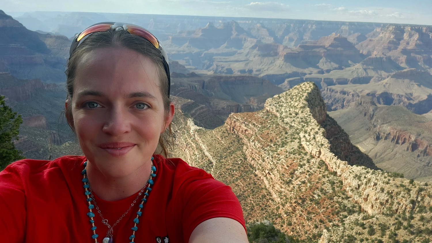 Briana Blackwelder on a veterinary mission trip to Navajo Nation