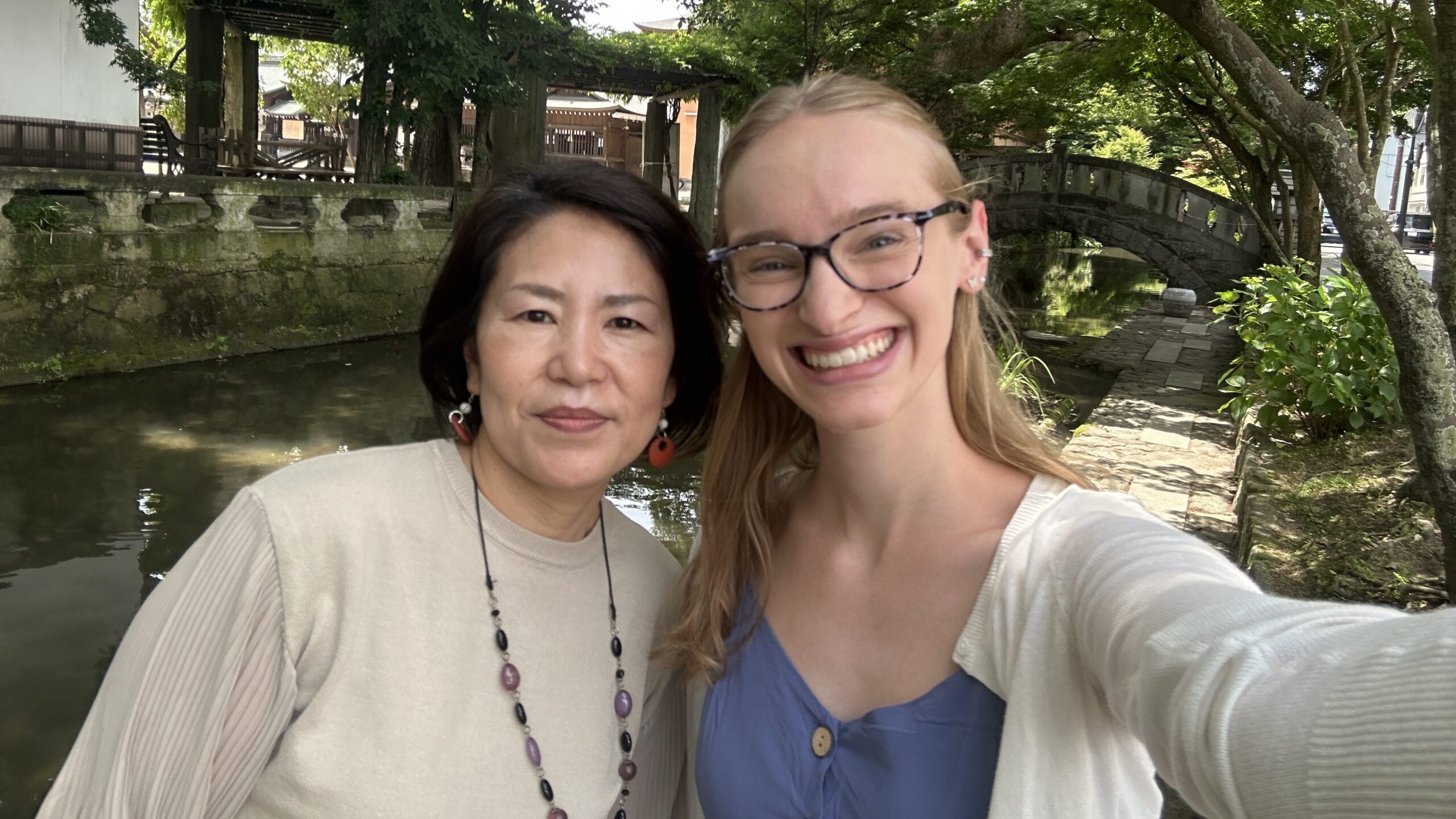 This summer, Claire Roffi spent three weeks in Japan and visited the family who hosted her when she was an exchange student at age 16. 