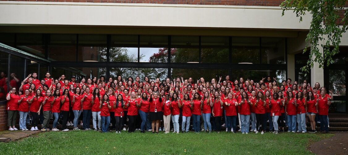 The NC State College of Veterinary Medicine's Class of 2028.