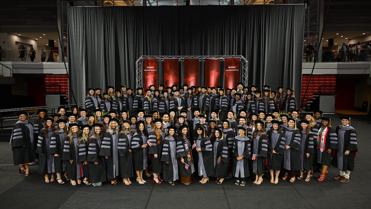 Class of 2025 NC State College of Veterinary Medicine