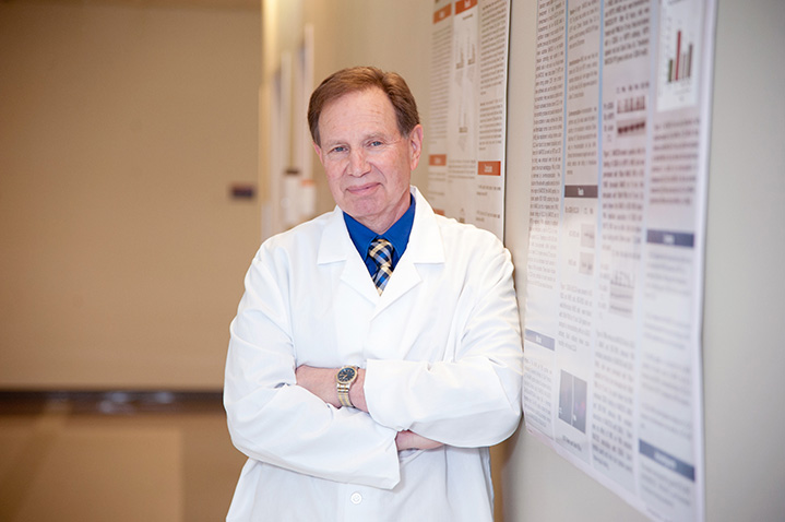 Kenneth Adler, CVM professor of cell biology.