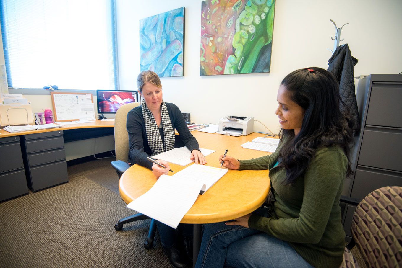 Rajani Thanissery and Casey Theriot